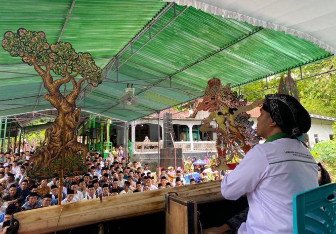 
					Ngaji Budaya Wayang Santri, Lesbumi Purworejo Gaungkan Dakwah Aswaja Lewat Kesenian