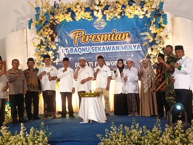 
					Air Minum Baqnu Resmikan Pabrik Baru, PCNU Purworejo Teguhkan Sinergi Ekonomi Umat