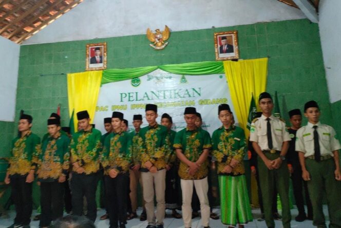 
					Pelantikan pengurus Pimpinan Anak Cabang (PAC) IPNU-IPPNU Kecamatan Gebang, Kabupaten Purworejo. Foto (Adhie)