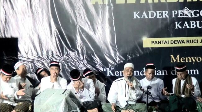 Ribuan kader Nahdlatul Ulama se Kabupaten Purworejo Ikuti apel akbar. (Foto: Media PCNU Purworejo)