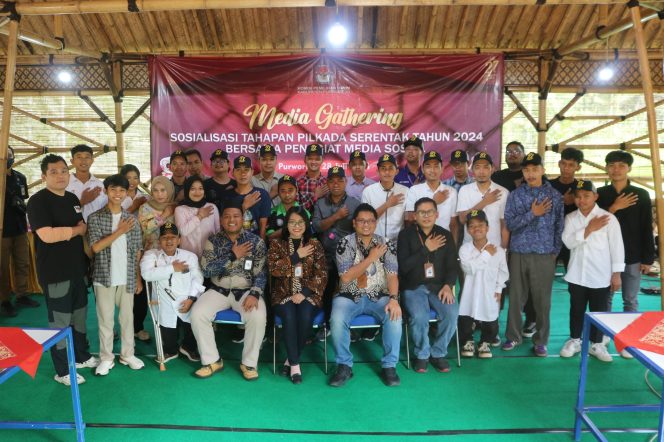 
					KPU Purworejo Gelar Media Gathering, Gandeng Pegiat Sosial Media untuk Sosialisasi Pemilihan Serentak 2024