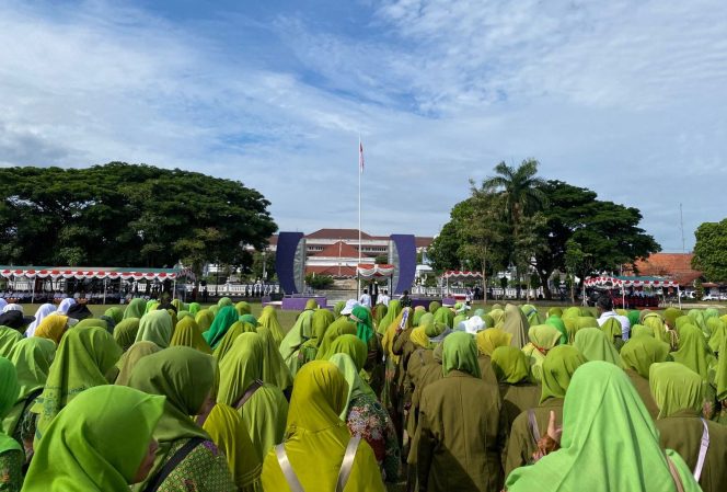 PCNU Purworejo Tekankan Semangat Resolusi Jihad dalam Apel Hari Santri Nasional 2025