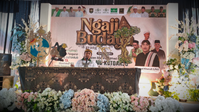 
					Ngaji Budaya Wayang Santri di MWCNU Kutoarjo Kupas Filosofi Lir-Ilir