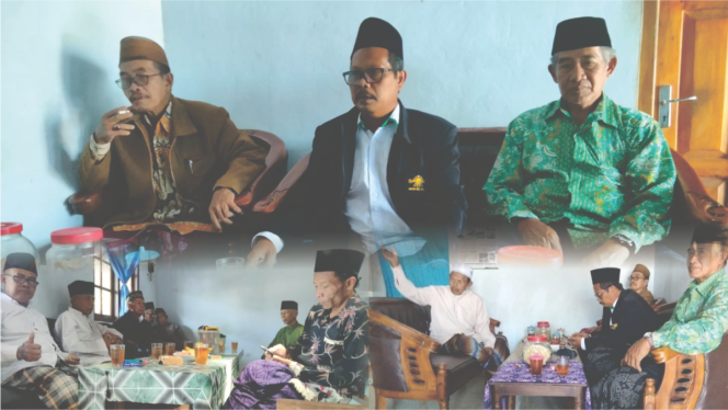 
					Jenguk Kiai Achmadi, MWCNU Gebang Teguhkan Ukhuwah dan Kepedulian Nahdliyin